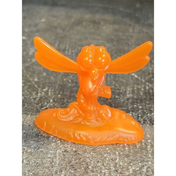 McDonald's peyo 2017 orange dragonfly toy figure - Picture 1 of 4
